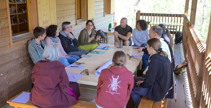 Gruppo durante un corso di formazione