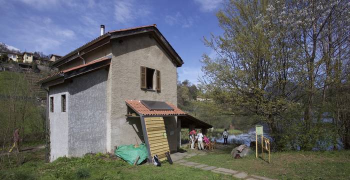 Aula sull'acqua a Muzzano