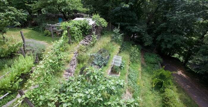 Terrazzi con muri a secco