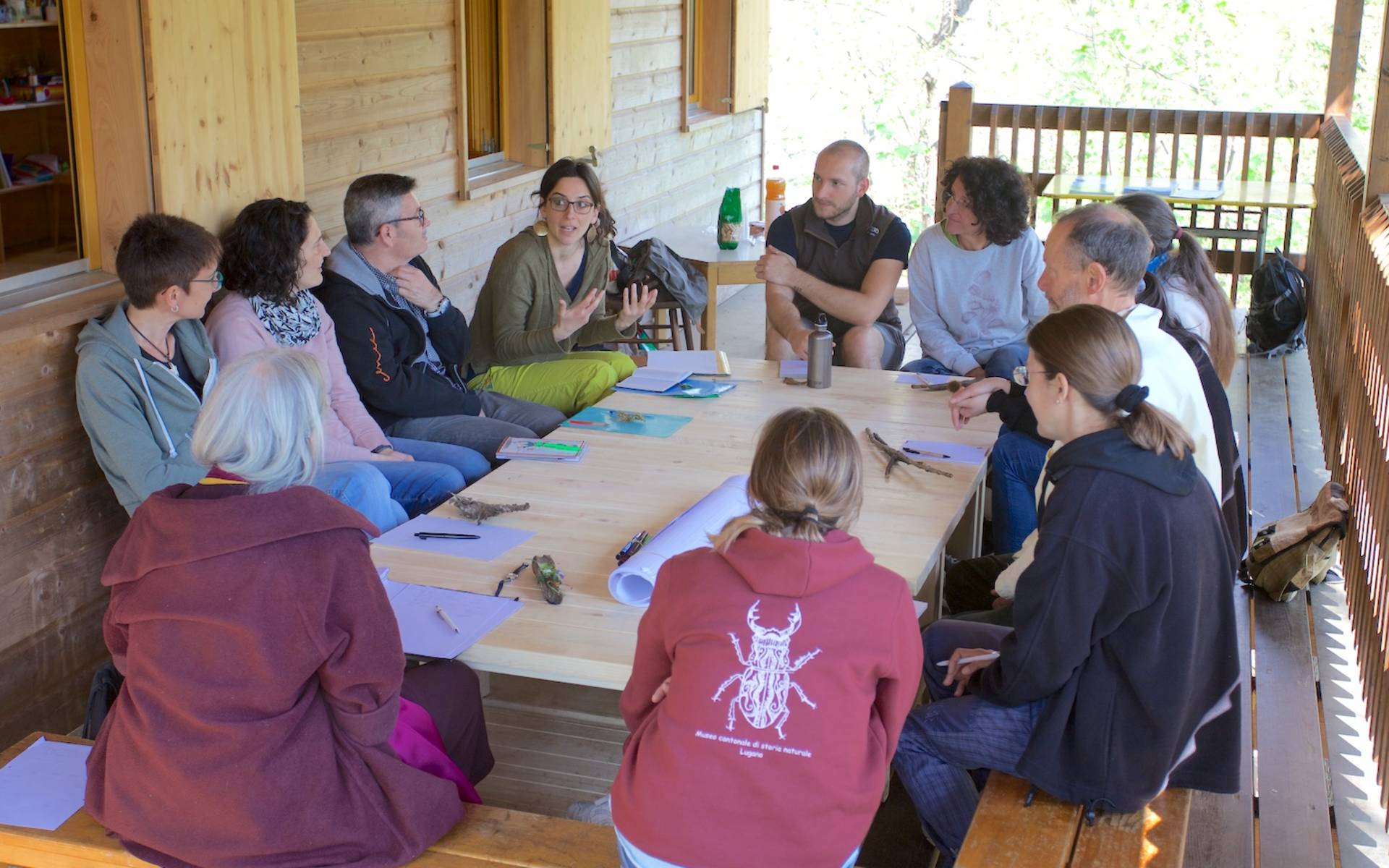 Gruppo durante un corso di formazione © Andrea Persico