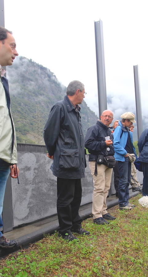 Sopralluogo durante i lavori per Alp Transit