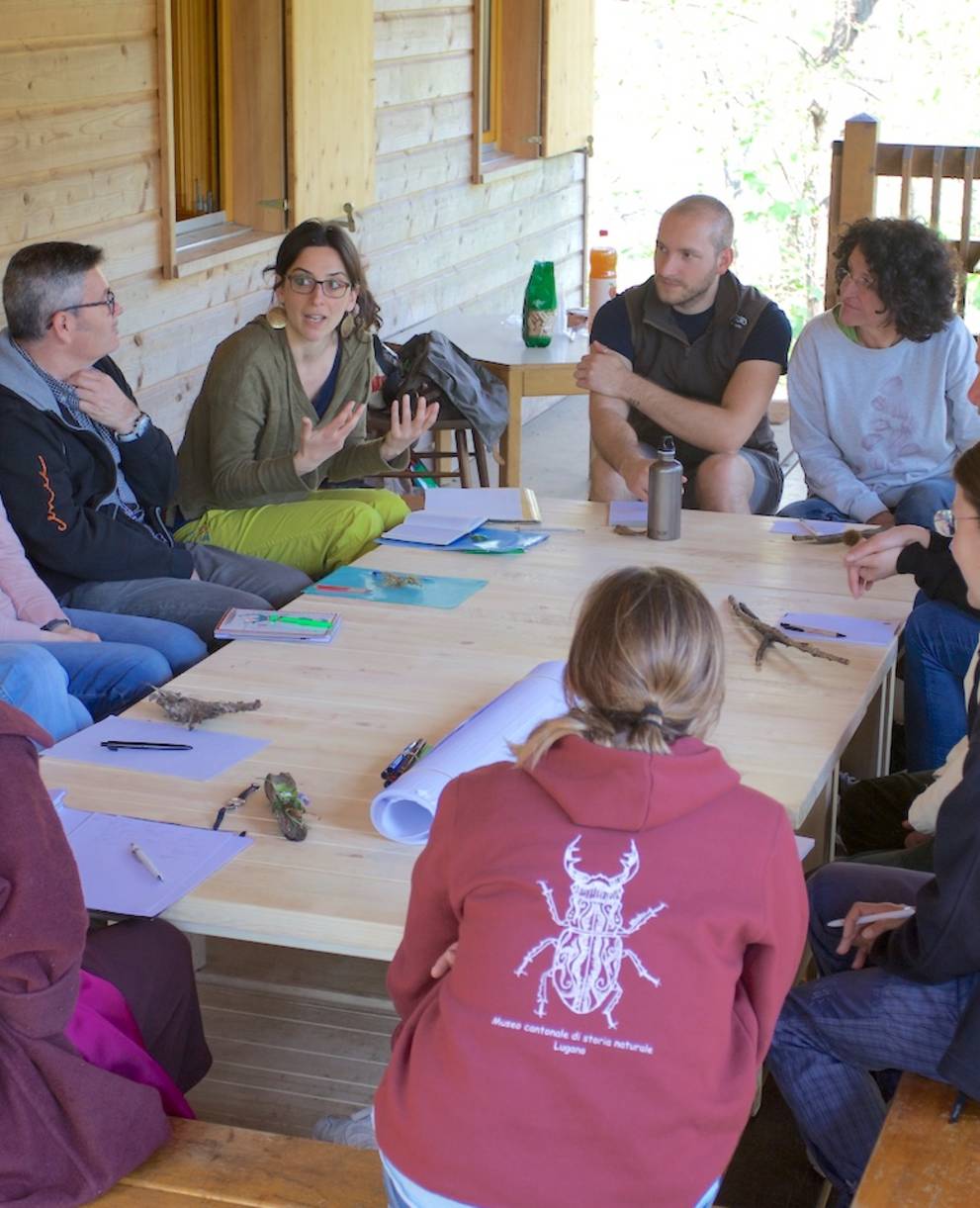 Gruppo durante un corso di formazione