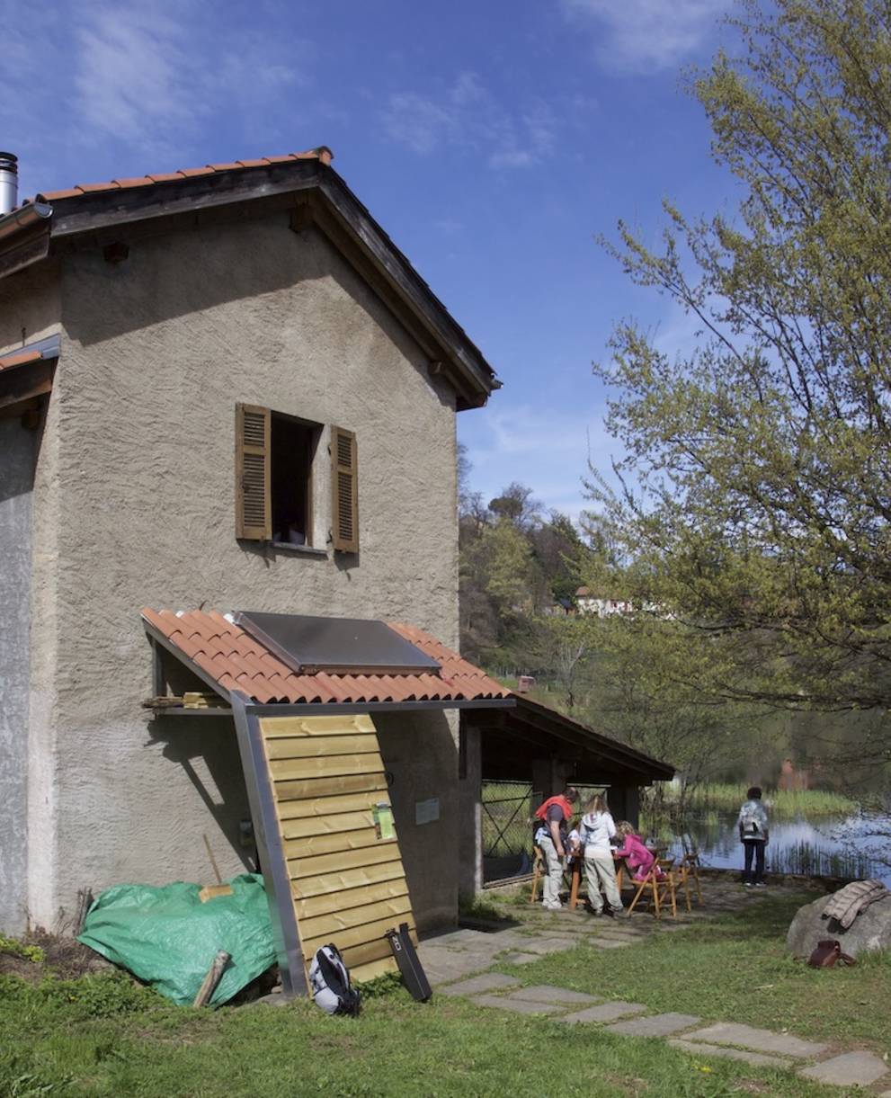 Aula sull'acqua a Muzzano