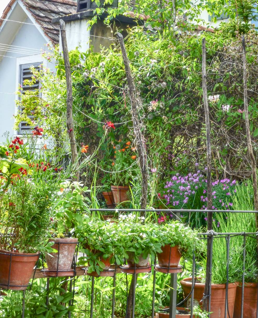 Balcone fiorito
