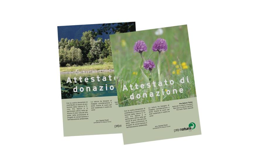 Certificati di donazione